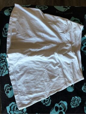 PINK Victoria's Secret White Midi Skirt